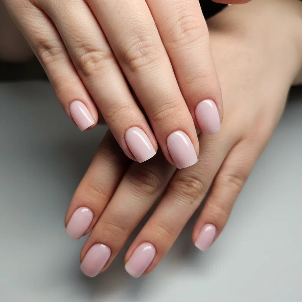 Manicure hybrydowy + baby boomer